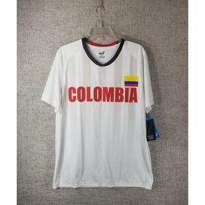 Columbia National Soccer Apparel Jersey by Gen2 Adult Large NWT